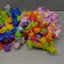 HOBBY HORSE 24 Pieces Hawaiian Leis Tropical Flower Necklace Hawaiian Colorful Garland Parties Decorations for Tropical Party Luau Party Beach Parties Favor Supplies