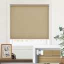 LazBlinds Cordless Cellular Shades, No Tools No Drill Light Filtering Honeycomb Shades Pleated Blinds for Windows, 22'' W x 48'' H, Taupe