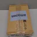 SONGMICS Shoe Rack, 4-Tier Shoe Organizer, Metal Storage Shelf, Upright or Upside Down, for 20-25 Pairs, Stackable, for Entryway, 11.8 x 36.2 x 29.1 Inches, Black ULSA14BK