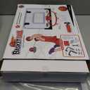 Large Indoor Mini Basketball Hoop Set for Kids and Adult 24 X 16 Inch Board Family Games for Home and Office Door & Wall with 3 Balls and Complete Accessories, Basketball Toy Gift for Boys Girls Teens