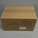 Clear Stackable Makeup Organizer with Drawer, 12''W Acrylic Storage Drawers, Cosmetic Display Case for Vanity Bathroom Countertop, Beauty Holder for Lipstick Brush Skincare Perfume (3 Pack)