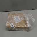 Portable Mini Ceramic Space Heater, for Office Desk and Indoor Use, 500 W, With Tip-Over Protection, Lightweight (1.4 LBS), White, 5.9 x 3.2 x 6 Inches