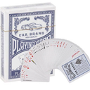 1pk Plastic Coated Playing Cards