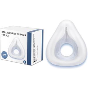 1 Pack Replacement Cushion Compatible with ResMed AirFit F20 Large, F20 Full Face CPAP Mask Cushion Supplies, Covers Nose and Mouth (1)