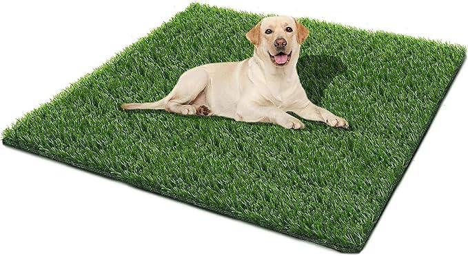 SSRIVER Dog Grass Pad,51.2x31.5In Fake Grass for Dogs,Artificial Grass Pee Pad for Puppies Potty Training Indoor Outdoor