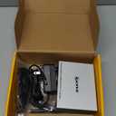 KCEVE 15-in-1 USB C Docking Station KVM Switch, USB 3.0 KVM Switch 2 Laptops 2 Monitors 4K@60Hz, 2 USB-C MST Port, Dual HDMI Out, 80W PD, 5Gbps, Gigabit Ethernet, TF/SD Card, Wired Remote