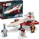 LEGO Star Wars OBI-Wan Kenobi's Jedi Starfighter 75333 Building Toy Set - Features Minifigures, Lightsaber, Clone Starship from Attack of The Clones, Great Gift for Kids, Boys, and Girls Ages 7+