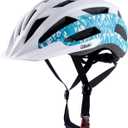 Bike Helmet for Adults Women Men Youth Kids, Lightweight Mountain Road Bicycle Cycling Helmets with Adjustable Dial, 2 Detachable Visor (M: 54- 58 cm / 21.3- 22.8 inch)