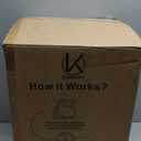 Keenray Upgraded Towel Warmer Bucket, Large Towel Warmer with 3 Heating Modes, Heat Time 30/45/60/90 Min Adjustable and Up to 24 Hour Delay Timer, Towel Heater for Oversize Bathrobes Blankets, CL1Plus (Clear White)