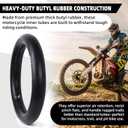 AR-PRO (2-Pack) 3.00-16 3.25/3.50-16 Inner Tubes for Dirt Bike and Off-Road Motorcycles – Heavy-Duty Butyl Rubber Tubes Compatible with 90/100-16 100/80-16 100/90-16 Tires with TR4 Straight Valve Stem