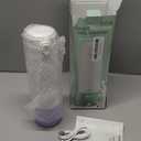 Portable Bottle Warmer for Travel,Portable Milk Warmer for Baby-12oz Ceramic Heater Heating,Fast Charging & Cordless Portable Baby Bottle Warmer -Dual Heating Modes for Breast Milk & Water,Purple