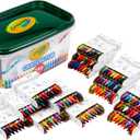 Crayola Crayon Tub (240ct), Bulk Crayons for Kids, Spring Craft Supplies, Classroom Coloring Gifts for Kids & Toddlers, Ages 3+