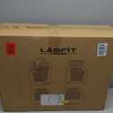 LASFIT Floor Mats&Trunk Mat Fit for Toyota RAV4 2019-2025 (Only Fit Hybrid) All Weather TPE Mats Custom Fit Floor Liner for Toyota RAV 4 1st and 2nd Row Full Set Car Mats and Cargo Liner, Black