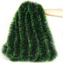 LOMIMOS 32.8 Ft Christmas Tinsel Garland,Dark Green Glittering Decoration for Xmas Tree Party Wedding Supplies