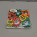 Fall Thanksgiving Cookie cutters Set 8 Pieces, Holiday Christmas Cookie Cutters Pumpkin Leaf Baking Cutters Shapes for Kids with Comfort Grip, Gingerbread Man, Turkey, Squirrel, Xmas Tree, Santa, etc