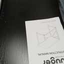 Huuger Folding Desk for Small Spaces, 31.5 Inch Foldable Computer Table, for Home Office, Study, Bedroom, Dorm, Space Saving, Small Writing Work Office Computer Desk, Easy to Fold, Black