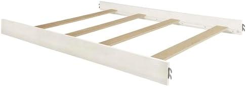 évolur Bed Conversion Rails, Designed & Tested for évolur Cribs, Durable Hardwood Build with Secure Mattress Slats, Easy Assembly - Vanilla Bean