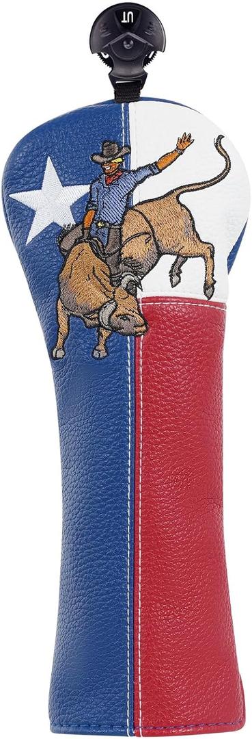 Golf Club Covers - 3 Pcs or 1 Pc, Head Covers for Woods, Drivers, Fairway, Hybrid Clubs