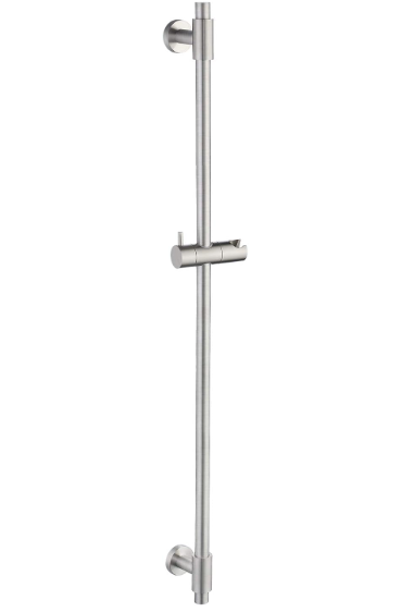 KES Bathroom Shower Slide Bar 40Inch with Adjustable Handheld Shower Head Holder for Bathroom Wall Mounted SUS 304 Stainless Steel Brushed Finish, F209S100DGBS