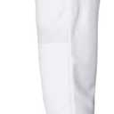 Rawlings Men's Semi-Relaxed Full Length Baseball Pants | Adult Sizes | Solid | Multiple Colors (White, M)