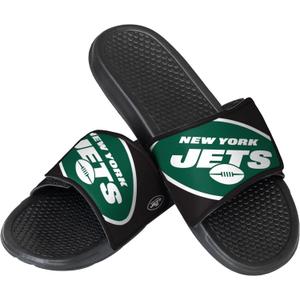 FOCO Men's NFL Team Logo Shower Sport Slide Flip Flop Sandals (13-14, Cropped Big Logo) XL FOCO Men's NFL Team Logo Shower Sport Slide Flip Flop Sandals (13-14, Cropped Big Logo) XL