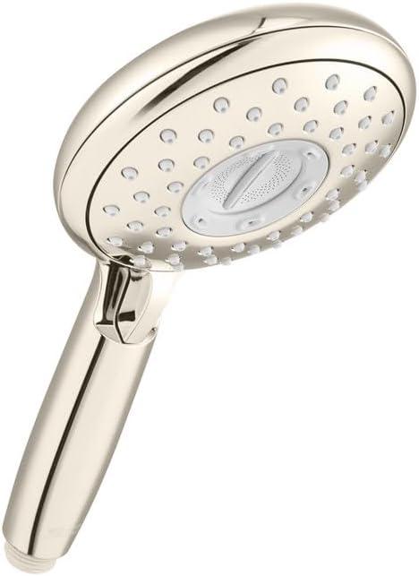 American Standard 9038154.013 Spectra 4-Function Handheld Shower Head 5-inch 1.8 GPM, Polished Nickel