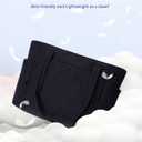 Ceneda Tote Bag for Women With 40oz Cup Holder, Puffer Work Laptop Tote Bag With Zipper for Travel, Teacher, Nurse (Black-1)