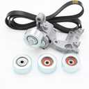 Drive Belt Tensioner Idler Pulley Kit Replacement for 2005-2015 Toyota Tacoma 4Runner FJ Cruiser Tundra 4.0L 1GRFE