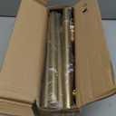 16-150 Inch Curtain rods, 1 Inch Diameter Splicing and Telescoping Structure Window Treatment Rods Set Adjustable Drapery Rods Heavy Duty Pole, Warm Gold