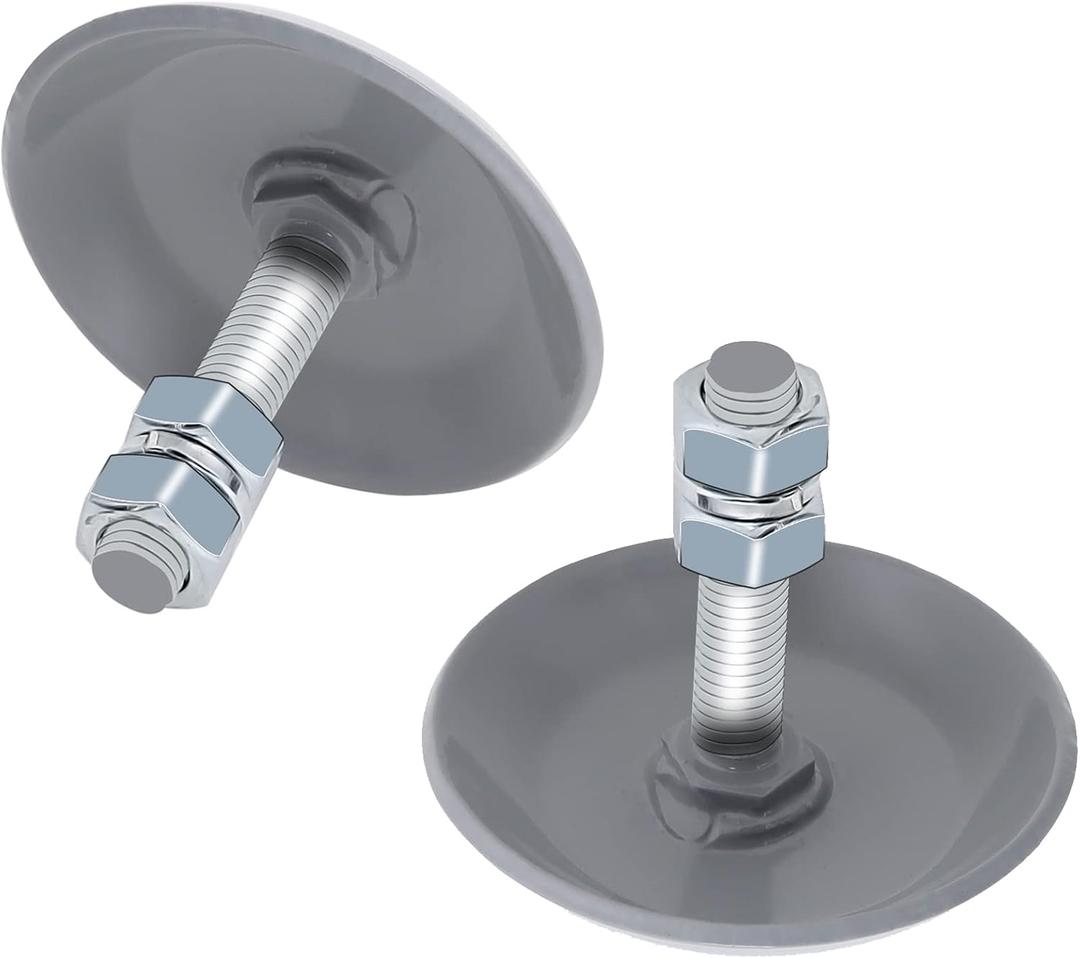 Podoy 2873423 Snow Plow Blade Heavy Duty Skid Shoes Compatible with Polaris Ranger Razor Sportsman Magnum ATV/UTV Replace 2877245 (Gray)