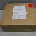 Amazon Basics 3 Ring Binders, 3 Inch D-Ring Organizer for School, Home Office, Paper Storage, White, 2 Pack