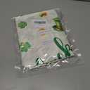 St. Patrick's Day Round Fitted Tablecloth with Elastic Edge Waterproof Washable Green Shamrock Table Cloth Fit 44"-48" Round Table Cover for Kitchen Dining Picnic Outdoor Party Decor