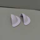 Recessed Light Cover, Can Light Covers 2 Pack 40% Translucent Half Shade Stick-On with Super Strong Double-Sided Tape, Anti-Yellow Cream White, Easy Install for 6 or 4 Inch (2, 4 INCH)