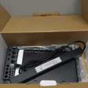 CCCEI Modular Power Tool Organizer Wall Mount with Charging Station. Garage Drill Storage Shelf with Hooks, Heavy Duty Rack, Tool Battery Holder Built in 8 Outlet. Gift for Men. Black, 1 Pack.