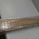 Cordless Bamboo Roman Shades 47x64in, Light Filtering Bamboo Blinds for Indoor Windows, Office, Bathroom and Living Room, Privacy Teak.