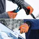 2 x Schwer FreezeGuard-X Winter Work Gloves for Men and Women, ANSI A9 Cut Resistant Gloves for Extreme Protection, Freezer Glove With Super Grip, Touchscreen, Thermal Insulated, PM3326-W (XXS,1 Pair)