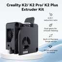Creality K2 Plus Extruder Kit, Original 3D Printer Extruder Part, K2/ K2 Pro Combo Dual Gears Extrusion Kit with Filament Break Sensor, 6.25:1 Reduction Ratio, Force Up to 80N for Filament Smooth Feed
