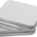 2pcs Tinplate Boxes for Candies Small Storage Containers Hinged Lids Timeless Design Versatile Storage Case