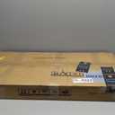 Small Standing Desk Adjustable Height, Mobile Stand Up Desk with Wheels, 32 Inch Portable Rolling Desks for Walking Pad Treadmill Wood Rustic