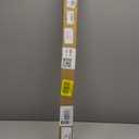 Replacement Door Bottom with Vinyl Fins 36" Long 1 3/4" Wide Threshold Seal Bottom of Door Weatherstrip Kerf Weather Stripping for 7/8" Between Barbs(2 Pcs, Transparent)