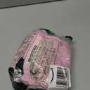 50s Costumes for Girls 1950s Pink Poodle Skirt Set with Eye Glasses Scarf Headband Socks for Kids Halloween Costume (4-6 Years)