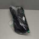 Door Draft Stopper for Bottom, Sweep Weather Stripping Seal Noise, Home Essentials, Door Sweep Soundproofing Strip for Home, Adjustable Under Door Blocker (Removable Fabric/Sponge), Black