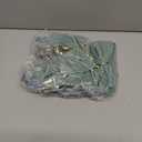 Janinka 12 Pcs Light Blue Christmas Velvet Bows 6 Inch Rustic Wreath Gift Bows Vintage Xmas Velvet Ribbon Bow Ornaments for Xmas Farmhouse Tree Garland DIY Craft Wrapping Decorative