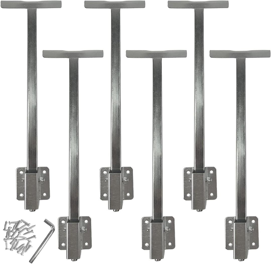 Undermount Sink Brackets, Steel Undermount Sink Support, Undermount Kitchen Sink Kit for Fallen Sink Support (Patent)