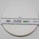 Swimming Pool Skimmer Cover Debris Canister Deck Lid 9 1/8" Inch Skimmer Valve Replacement Lid (White)