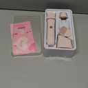 Bikini Trimmer for Women - Painless Electric Razors for Silk Skin,Cordless Body Shaver for Trip,Replaceable Lady Facial Razor, IPX7 Waterproof&Easy Cleaning, Ceramic Blade, Gifts for Her (Pink)