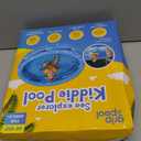 Inflatable Kiddie Pool for Toddlers, 48"X12" Round Plastic Blow Up Kids Swimming Pool, Outdoor Water Play, Ball Pit Toys for Kids Age 2 3 4 5, Summer Essential Baby Splash Pools with Cushioned Floor