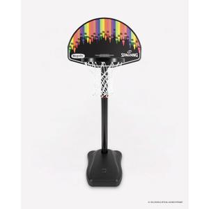 Spalding X Crayola 24" Molded Eco-Composite Telescoping Youth Portable Hoop