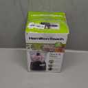 Hamilton Beach Electric Vegetable Chopper & Mini Food Processor, 3-Cup, 350 Watts, for Dicing, Mincing, and Puree, Black (72850)