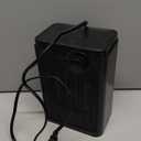 Lerat Electric Space Heater, Small Heater for Indoor Use, 1200W PTC Fast Heating Portable Heater, Overheat & Tip-Over Protection, Heating & Fan Modes for Bedroom, Office, Camping, Black